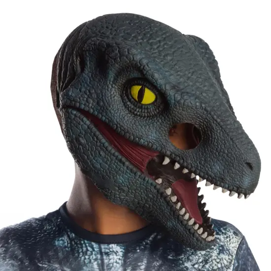 Jurassic World: Fallen Kingdom Blue Velociraptor 3/4 Child Costume Mask {1}