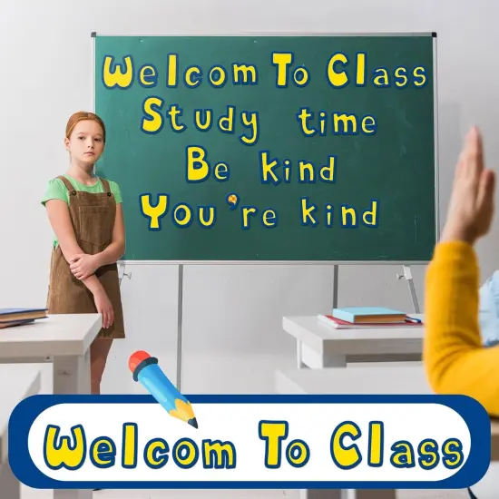 216 Pcs Cartoon Story Bulletin Board Letters for Classroom 4" Letters Combo Pack {5}