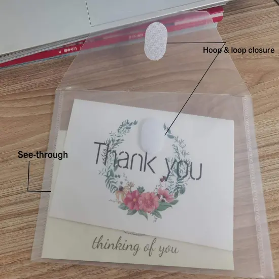 5x7 Small Plastic Envelopes {3}