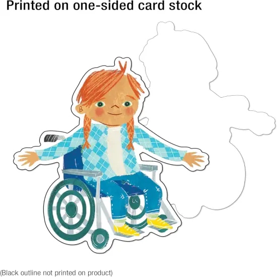 36-Piece All are Welcome Children's Book Cutouts {4}