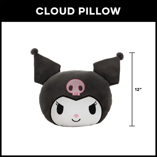 Sanrio Knife Edge 12 Inch Cloud Pillow Kuromi {4}