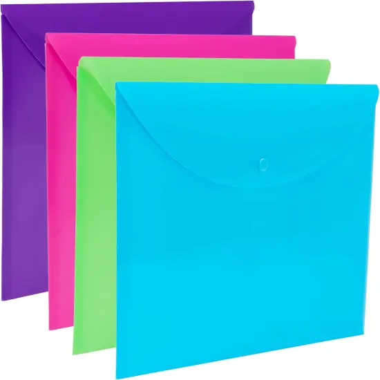 4 Pack Project Snap Closure Envelope {2}