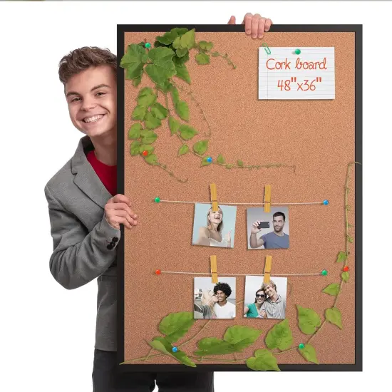 Cork Board Bulletin Board 36 x 48 {3}