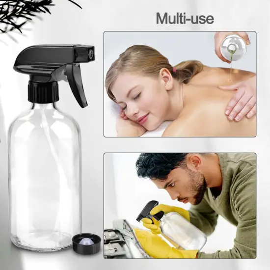 Glass Spray Bottles - 1 Pack {2}