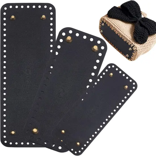 Leather Purse Bottom for Crochet {1}