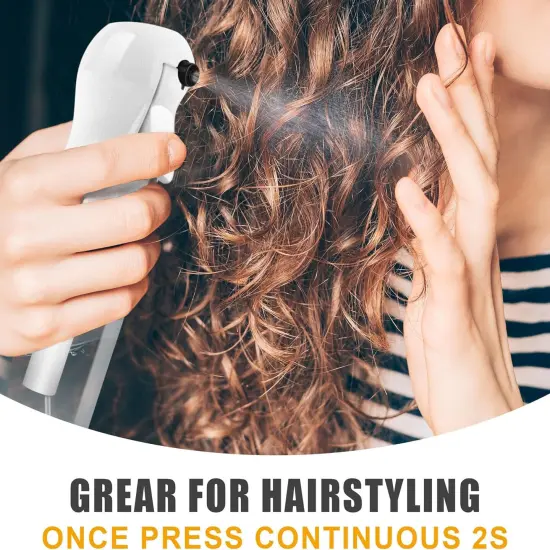 2Pcs Continuous Spray Bottle 200ml/6.8oz Clear） {3}