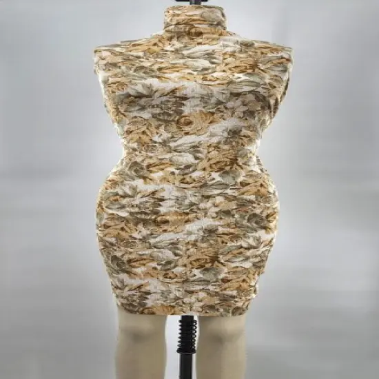 1 Yard Poly Bubble Stretch Fabric Coral 58/60" Wide Lightweight Woven with One-Way Stretch {2}