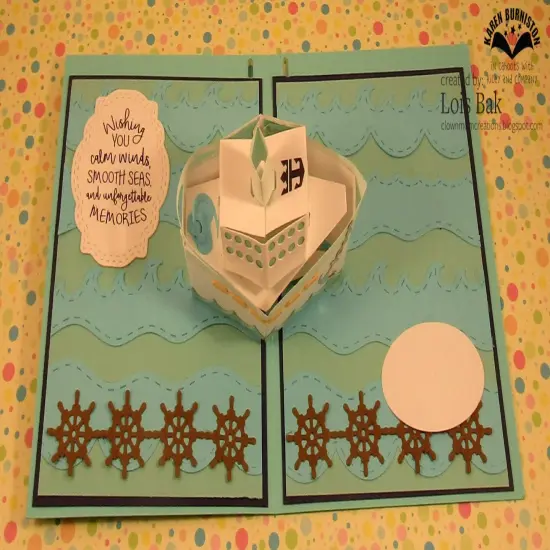 Karen Burniston Clear Stamps 3"x4"-Cruise Greetings {7}