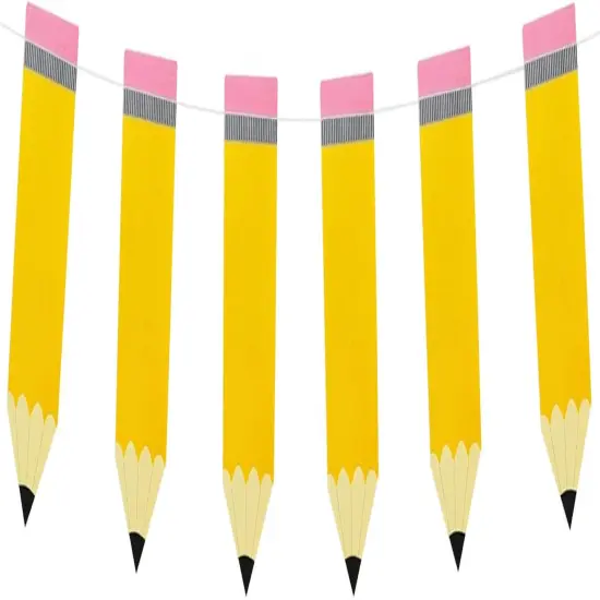 Pencil Banner | Pencil Garland | Kindergarten Banner| Classroom Decor {1}