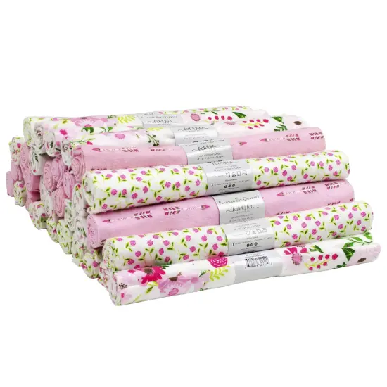 Fabric Editions Little Feet Flannel Assortment 18"X21" PDQ-11 Each Of 3 Designs - Wild {3}