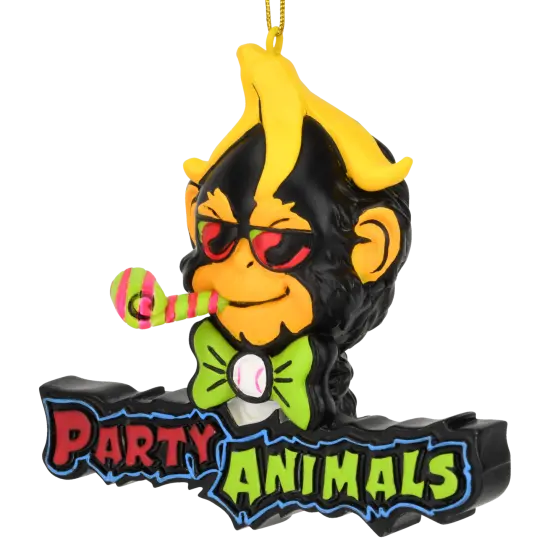 Tree Buddees x Party Animals Logo Official Banana Ball Ornament - Limited Edition {3}
