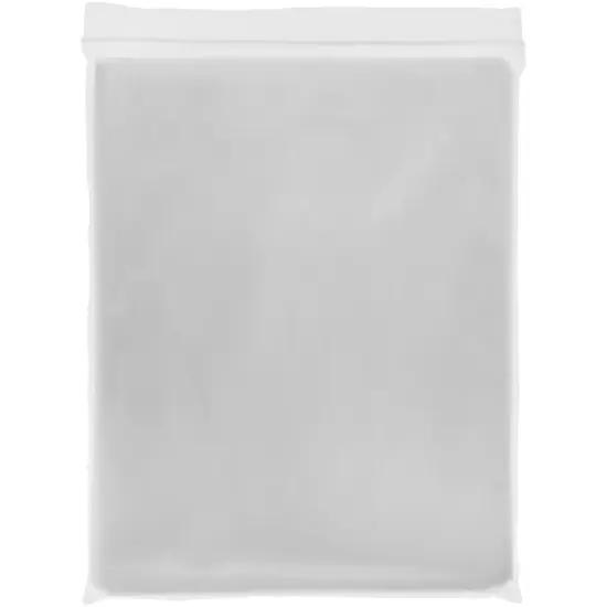 Plymor 7" x 9", 2 Mil Flat Open Clear Plastic Poly Bags {4}