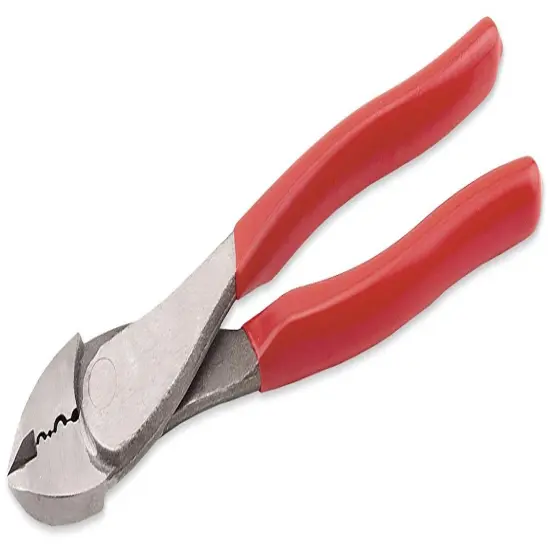 Wire & Cable Specialties Surflon Deluxe Crimping and Cutting Pliers, 9 1/2" Length {1}