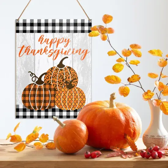 Happy Thanksgiving Wall Art Fall Decor {4}