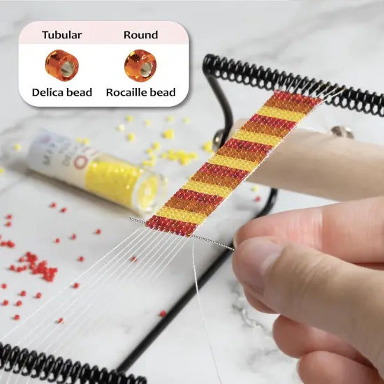 Miyuki Delica Seed Beads &ndash; Size 11/0 (1.6 mm), DB0352, Matte Opaque Glazed Luster Ivory, 7.2 g, Approx. 1440 Beads, Made in Japan {4}