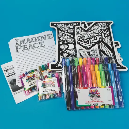 Imagine Peace Collaborative Velvet Craft Kit {5}