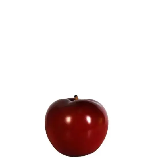 Small Red Apple Over Sized Statue {1}