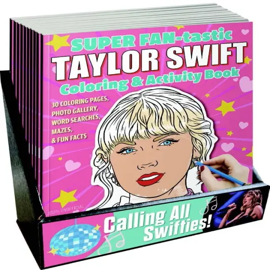 Taylor Swift Coloring Book Display 10pcs-Softcover {1}