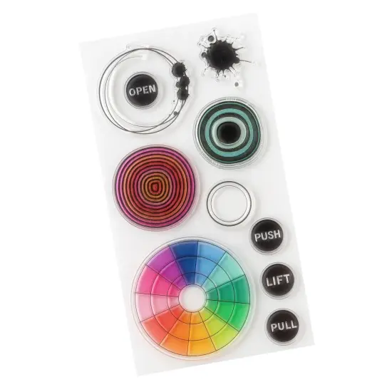 Vicki Boutin Bold And Bright Acrylic Stamp Set-Full Circle {5}