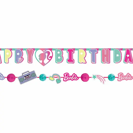 Barbie&reg; Dream Together Happy Birthday Banner 2 Pc. {3}