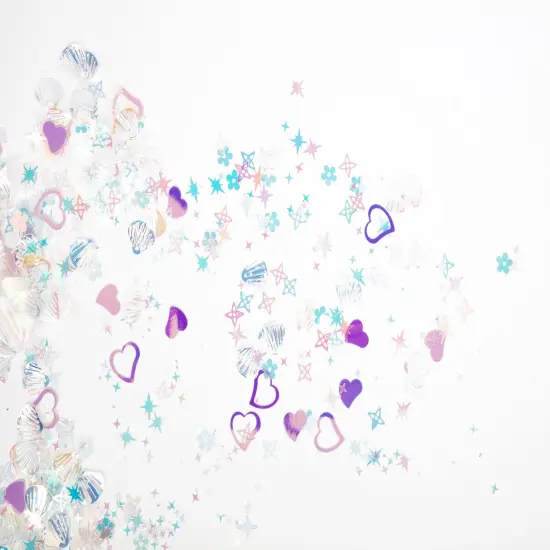 CousinDIY Crystal Sequins 1oz-Assorted Shapes {6}