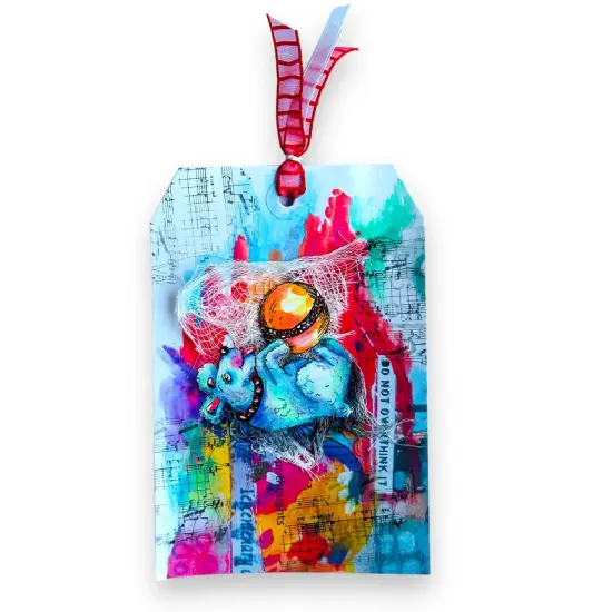 Art By Marlene Signature Collection Tags 21/Pkg-Nr. 08, Tag With Hole Reinforcements {4}