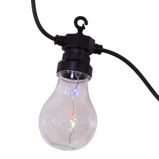 Kurt Adler 40-Light Edison Bulb Set with Multi-Colored Fairy Lights {2}