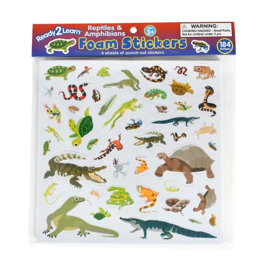 Foam Stickers Reptiles & Amphibians {1}