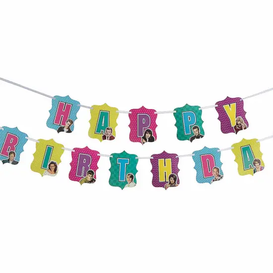 Beverly Hills Happy Birthday Banner {3}