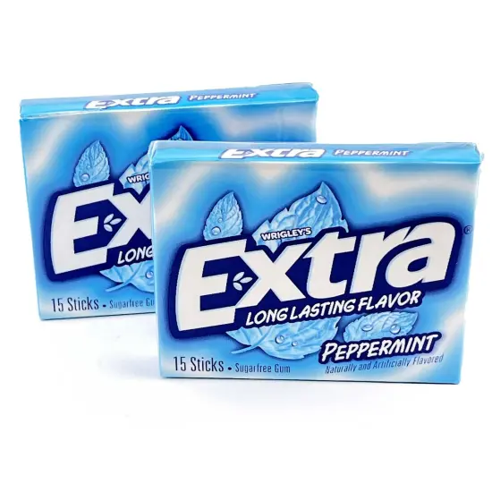 Wrig Extra Peppermint 15Stk 10Ct {1}