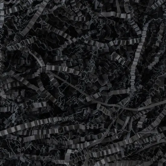 American Crafts Handmade Paper Shredded Paper 1lb-Black {4}