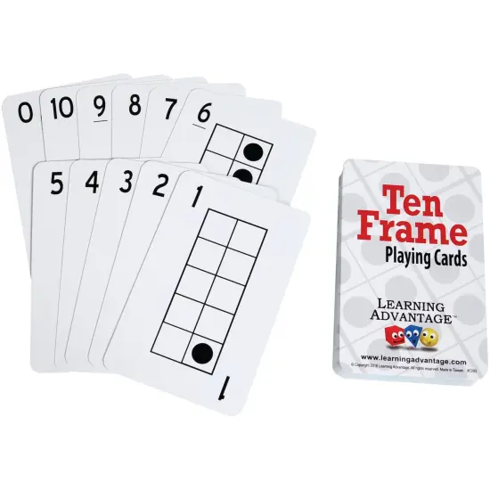 Ten Frame Playing Cards {1}