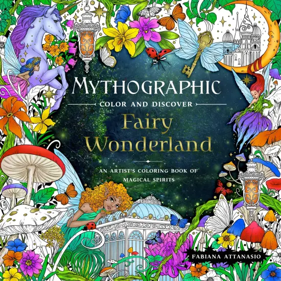 Mythographic: Fairy Wonderland Coloring Book-Softcover {1}