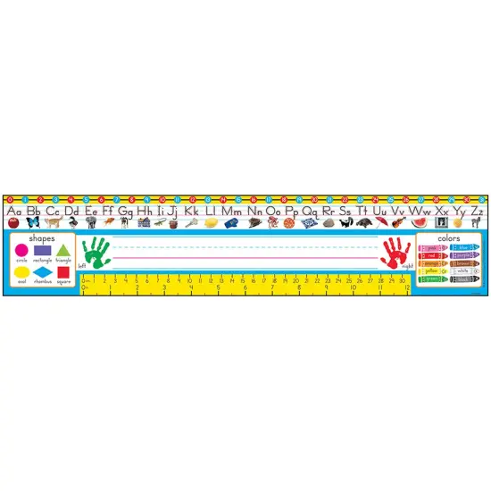 PreK-1 Zaner-Bloser Desk Toppers&reg; Ref. Name Plates, 36 ct {1}