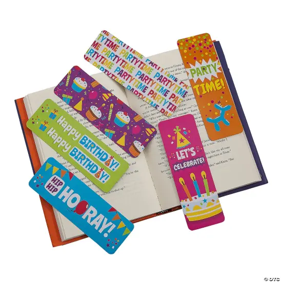 Happy Birthday Bookmarks Bulk 48 Pc {2}