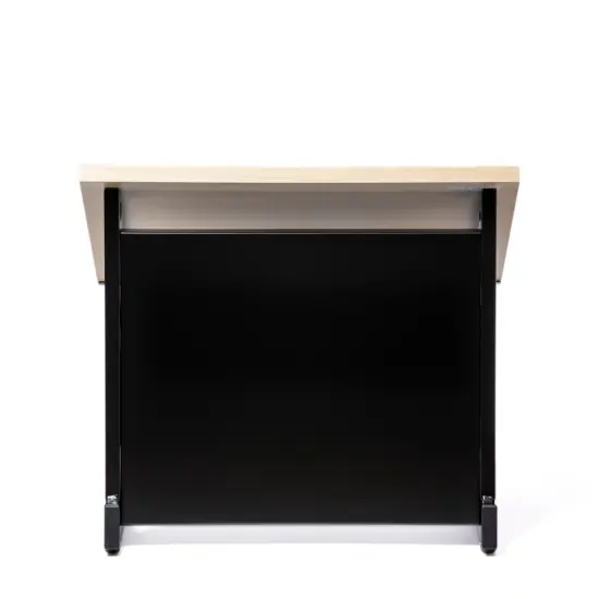 Audio Visual Direct Tabletop Lectern for Presentations Beech {2}