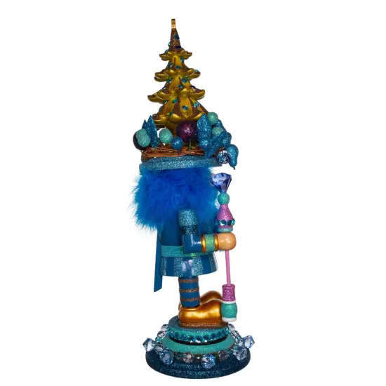 Kurt Adler 18-Inch Hollywood Blue with Tree Nutcracker {2}