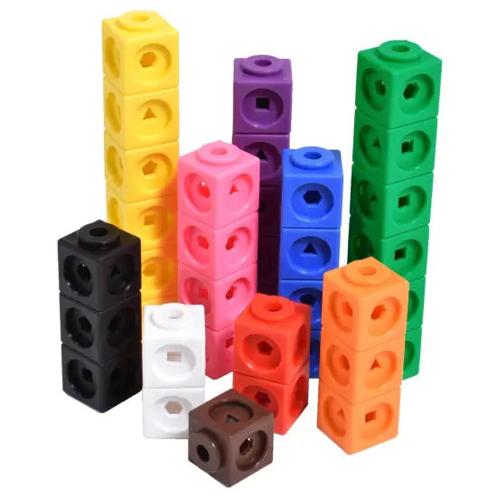 Math Cubes - Set of 100 {1}
