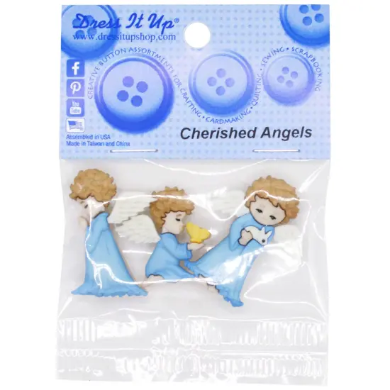 Dress It Up Embellishments-Cherished Angels {1}