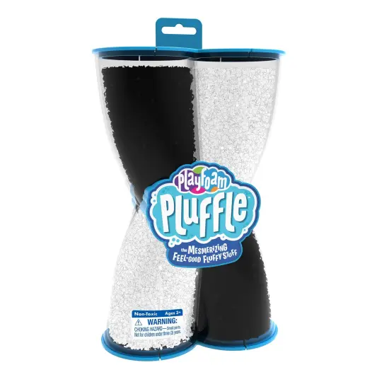 Playfoam&reg; Pluffle&trade; Twist Black & White {1}