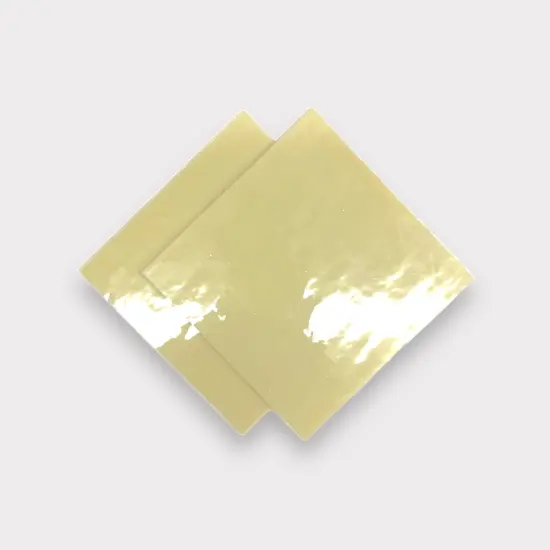 Oyster Pearl Opaque COE 96 Fusible Glass Sheets / Mosaic Squares - 2 Pack {1}