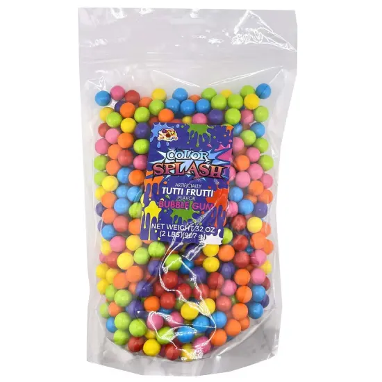 Splash Gumball 1/2" Assorted 2Lb Bag {1}