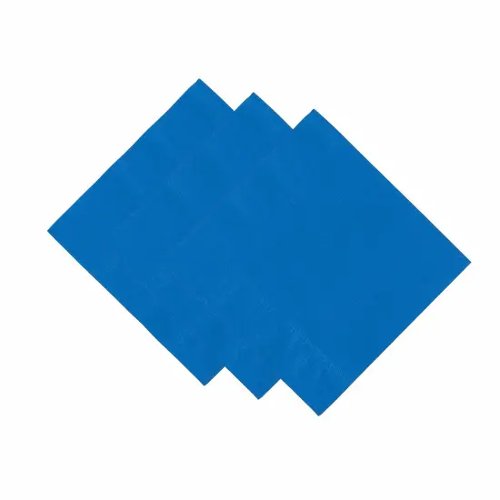 Solid Color Luncheon Napkins Bulk 50 Pc White {3}