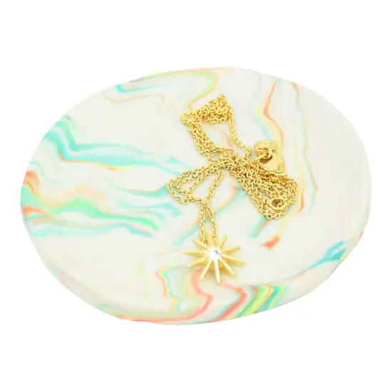 Sculpey III Oven Bake Clay Kit-Trinket Dishes, Makes 2 {4}