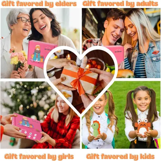 Crochet Kit for Beginners (2-Piece Animal Amigurumi) {4}