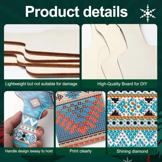 4 Pcs Diamond Art Painting Tray Board for Adults {4}