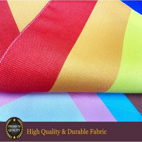 Progress Pride Garden Flag - Small Rainbow LGBT Flags 12x18 Inch Gay Lesbian Transgender Community Banner Fade Resistant for Indoor Outdoor Yard {5}