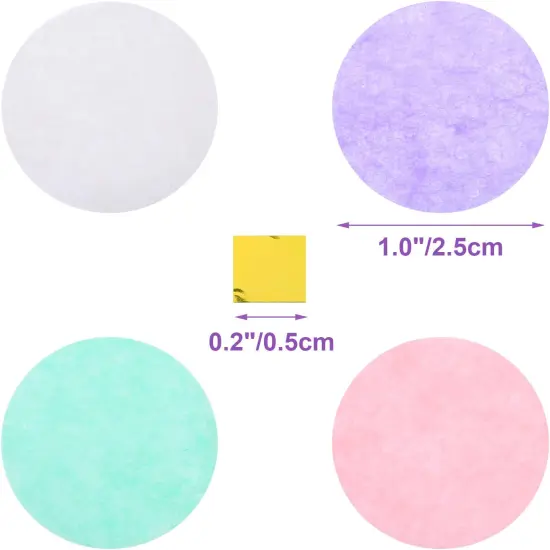 Pastel Table Confetti Unicorn Confetti 1 Inch Round Tissue for Baby Shower Unicorn Birthday Party Decoration, 1.76 oz(Mint Green, Purple, Pink, Cream) {2}