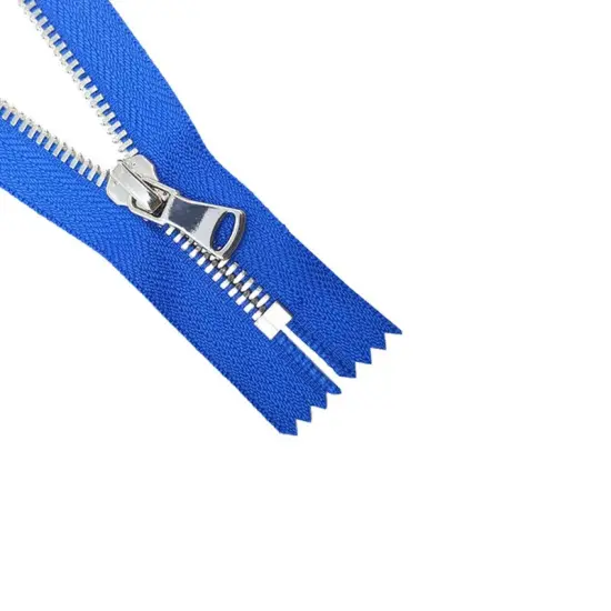 5MM One Way Closed Bottom Zipper Royal Tape Nickel Teeth 7&ndash;20 Inche {4}