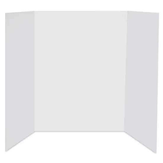 Fome-Cor Pro Folding Foam Pres Board - Tri-Fold, White, 36" x 48" x 3/16" {1}